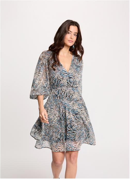 Morgan Robes 261-RESKY.F femme multicolore