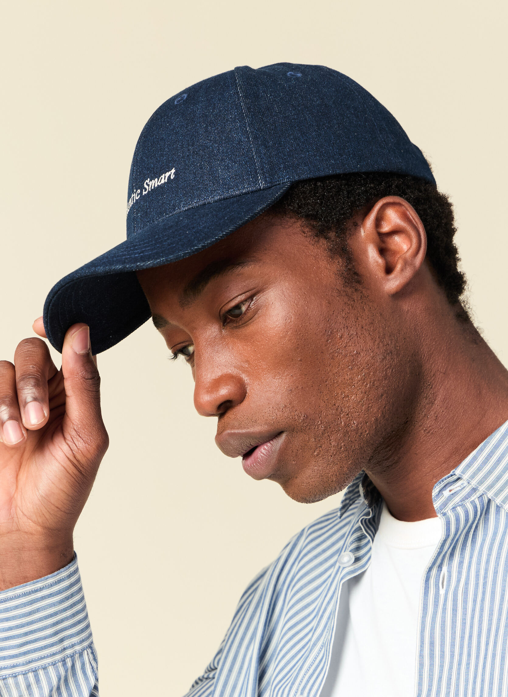 Casquettes DENIMCAPH homme bleu Bonobo Casquettes DENIMCAPH homme bleu Bleu foncé