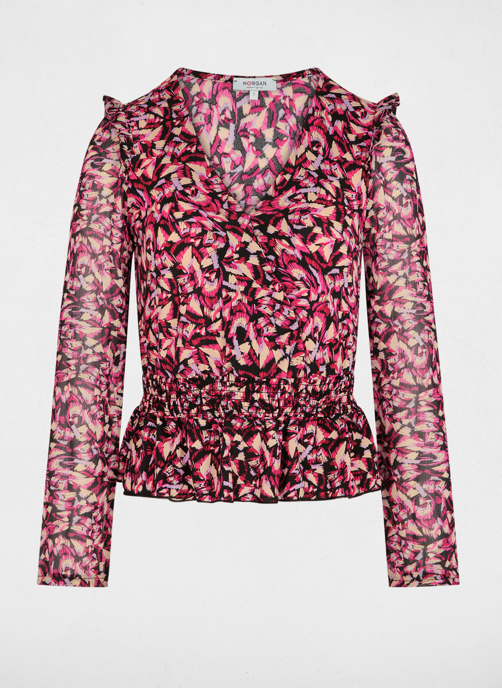 Tee-shirts 261-TIBLOO femme rose Morgan Tee-shirts 261-TIBLOO femme rose Rose