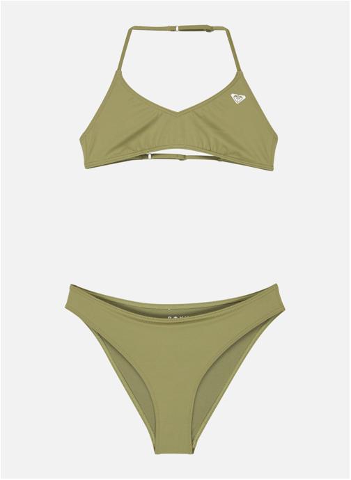 Roxy 1 pièces Solid Active Set fille vert
