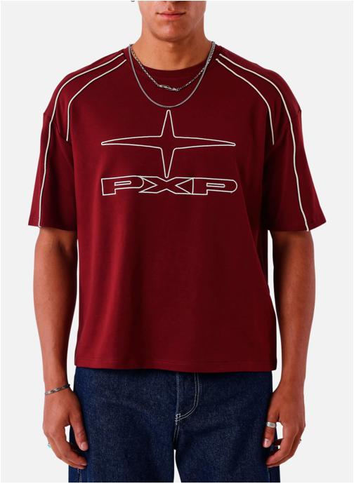 Project X Tee-shirts T-shirt coton cropped - U2611100 homme rouge