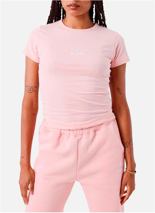 Project X Tee-shirts T-shirt moulant - F251046 femme rose