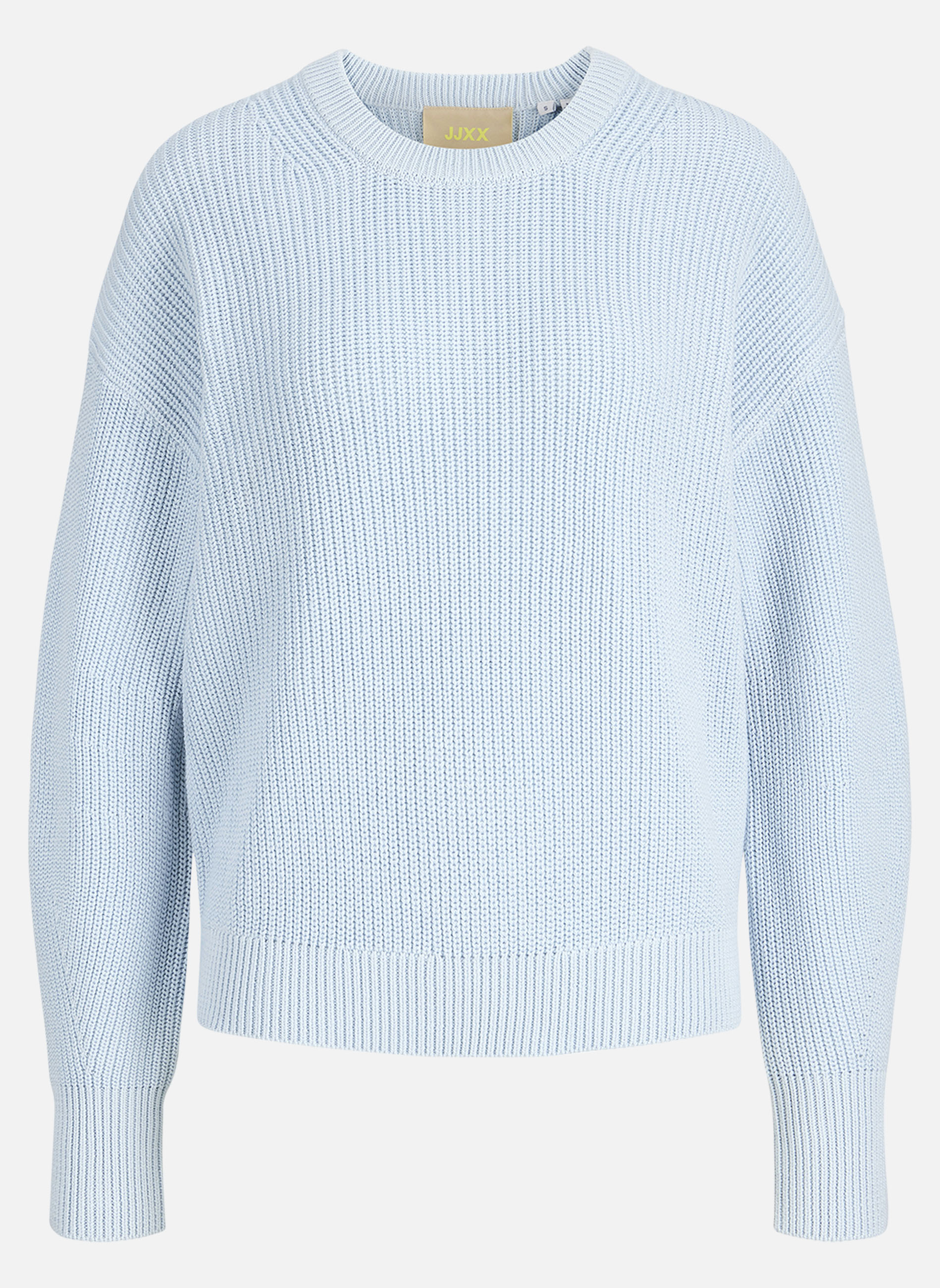 Pulls Pull coton biologique col col rond femme bleu JJXX Pulls Pull coton biologique col col rond femme bleu Bleu
