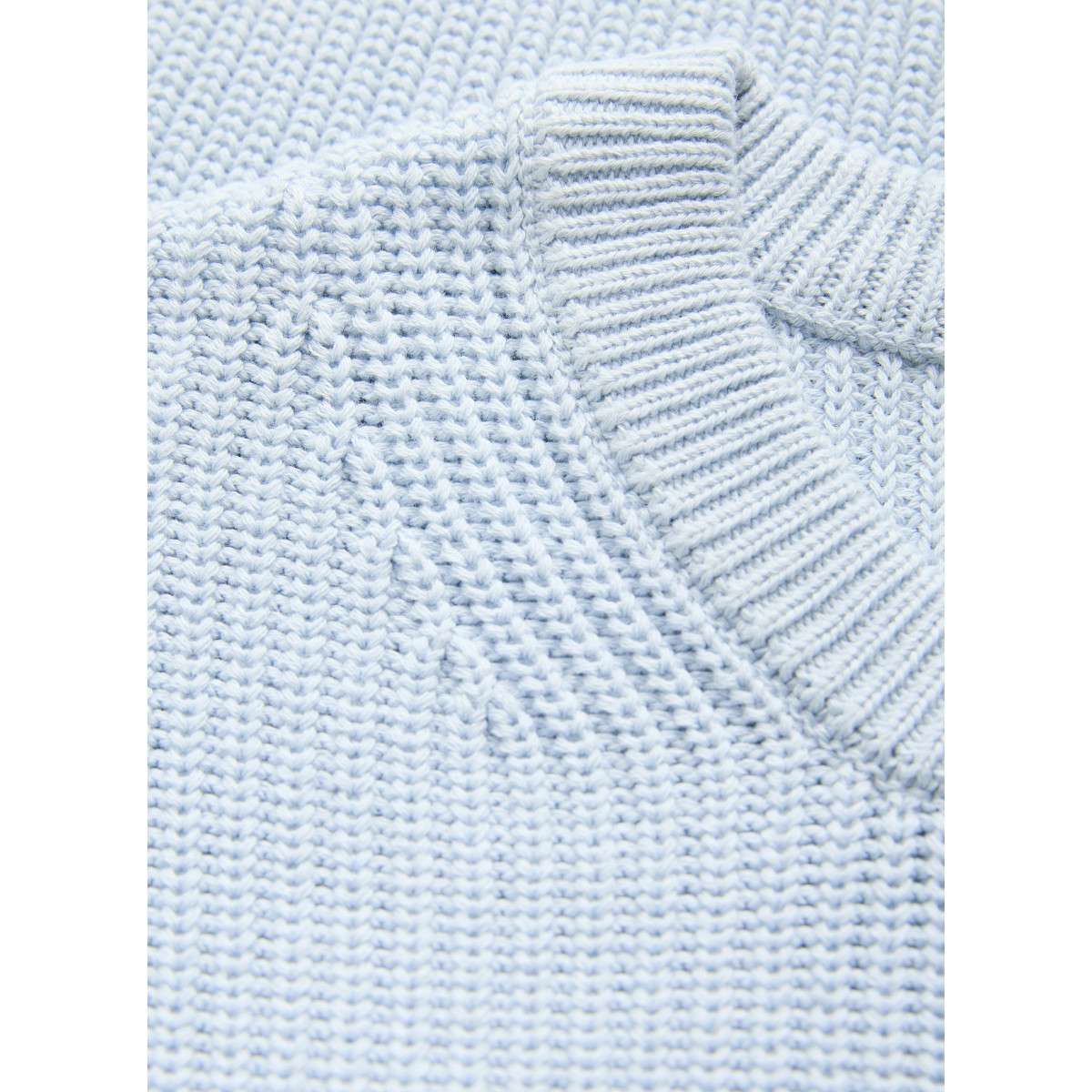 Pulls Pull coton biologique col col rond femme bleu JJXX Pulls Pull coton biologique col col rond femme bleu Bleu