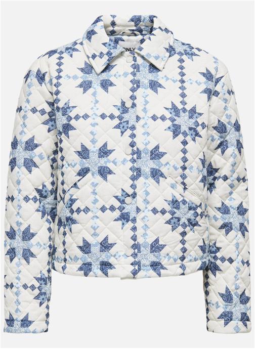 ONLY Blousons Blouson droit - 15361117 femme blanc