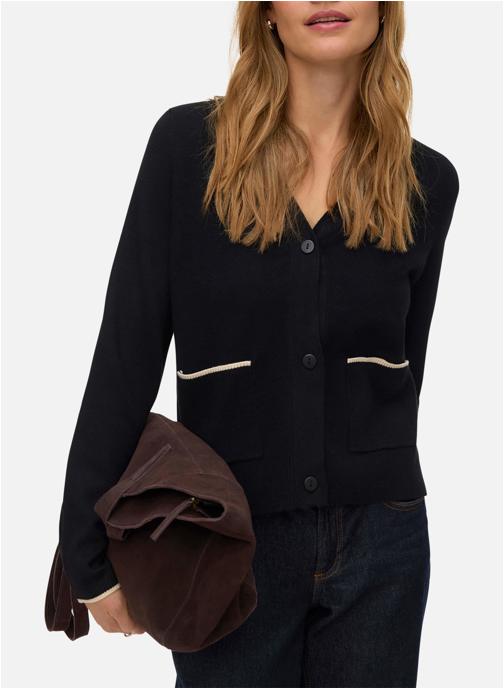 Vero Moda Gilets Gilet droit - 10337638 femme noir