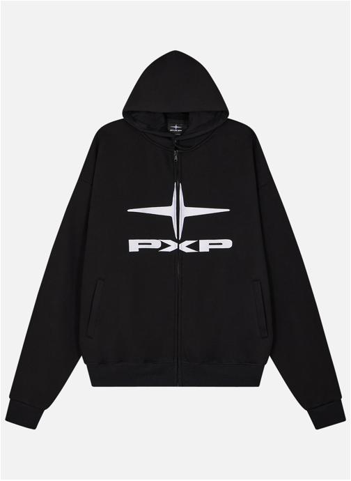 Project X Sweats à capuche Sweat col à capuche ajusté - 2534000 homme noir