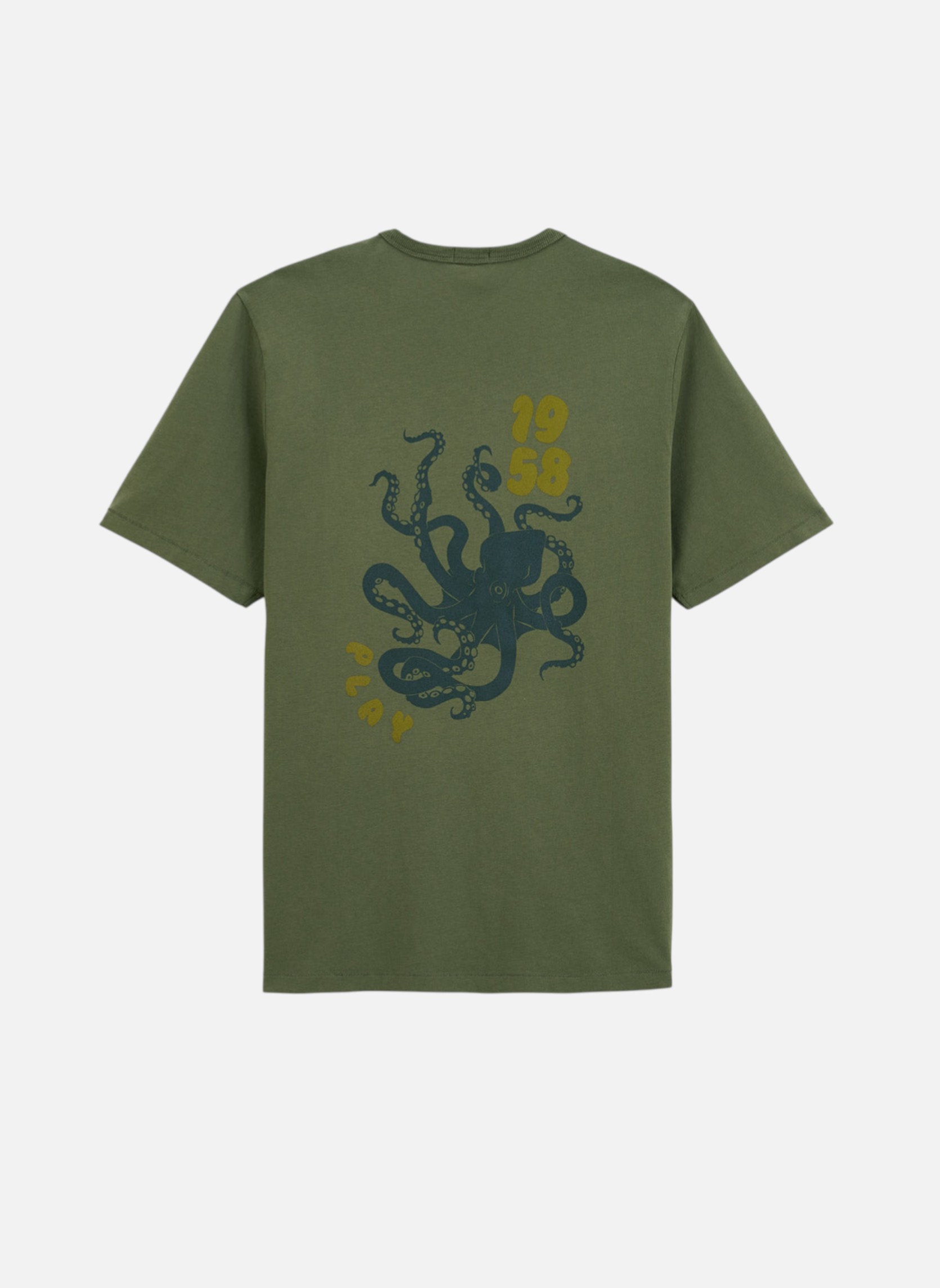 Tee-shirts T-shirt homme vert Serge Blanco Tee-shirts T-shirt homme vert Vert foncé