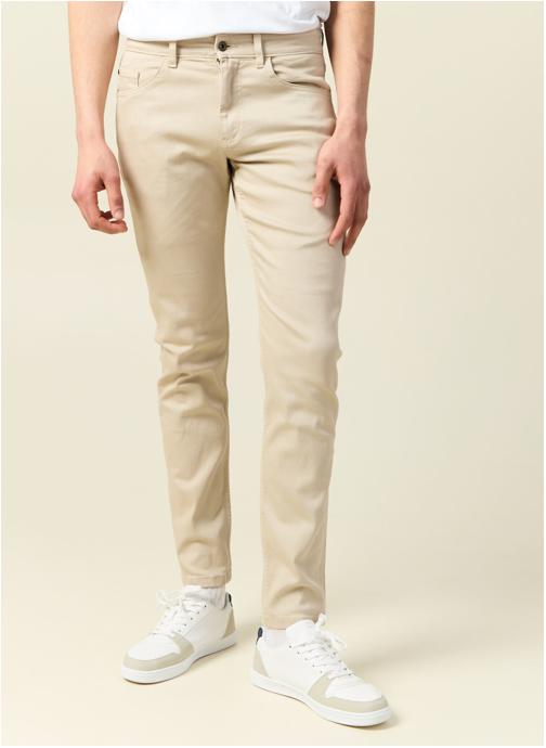 Bonobo Jeans droit SADAO#RECY32 homme beige