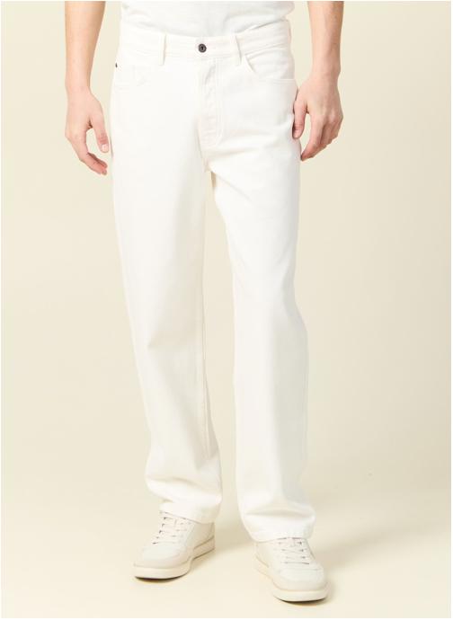 Bonobo Jeans droit Jeans regular - RELAX-SUM2 homme blanc