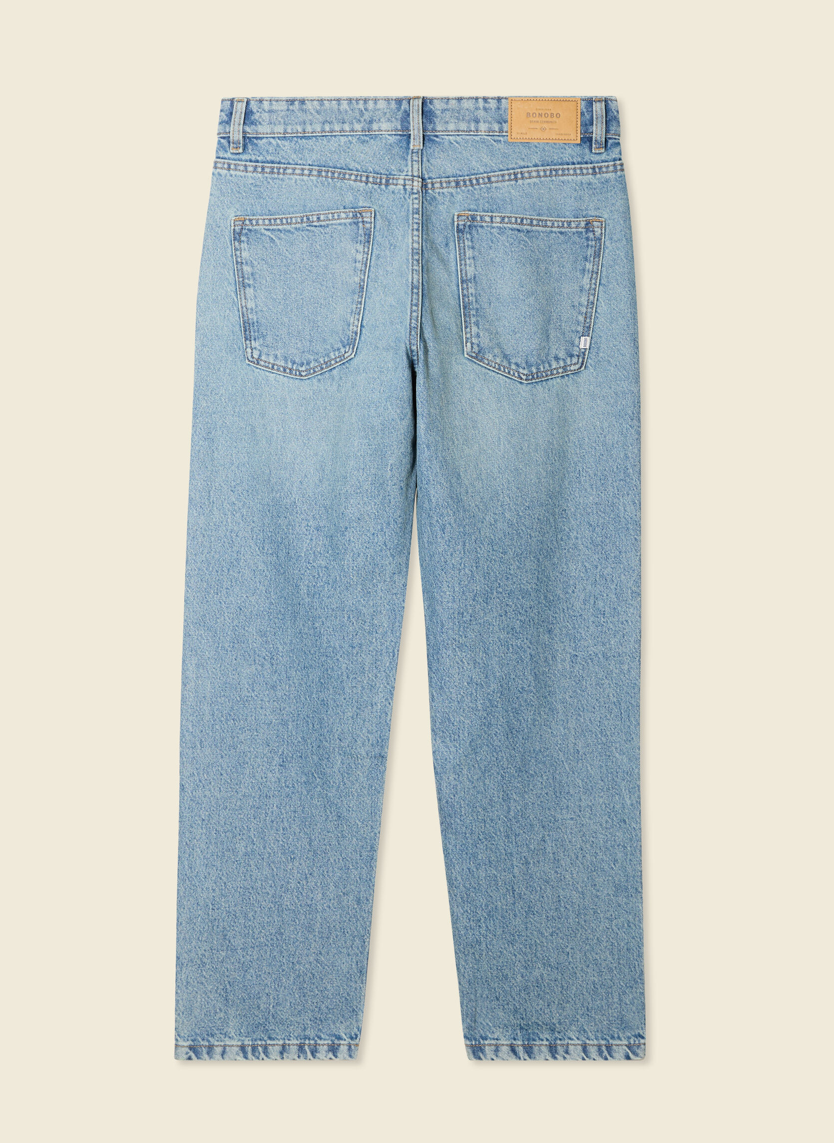 Jeans droit Jeans regular - RELAX-SUM2 homme bleu Bonobo Jeans droit Jeans regular - RELAX-SUM2 homme bleu Bleu