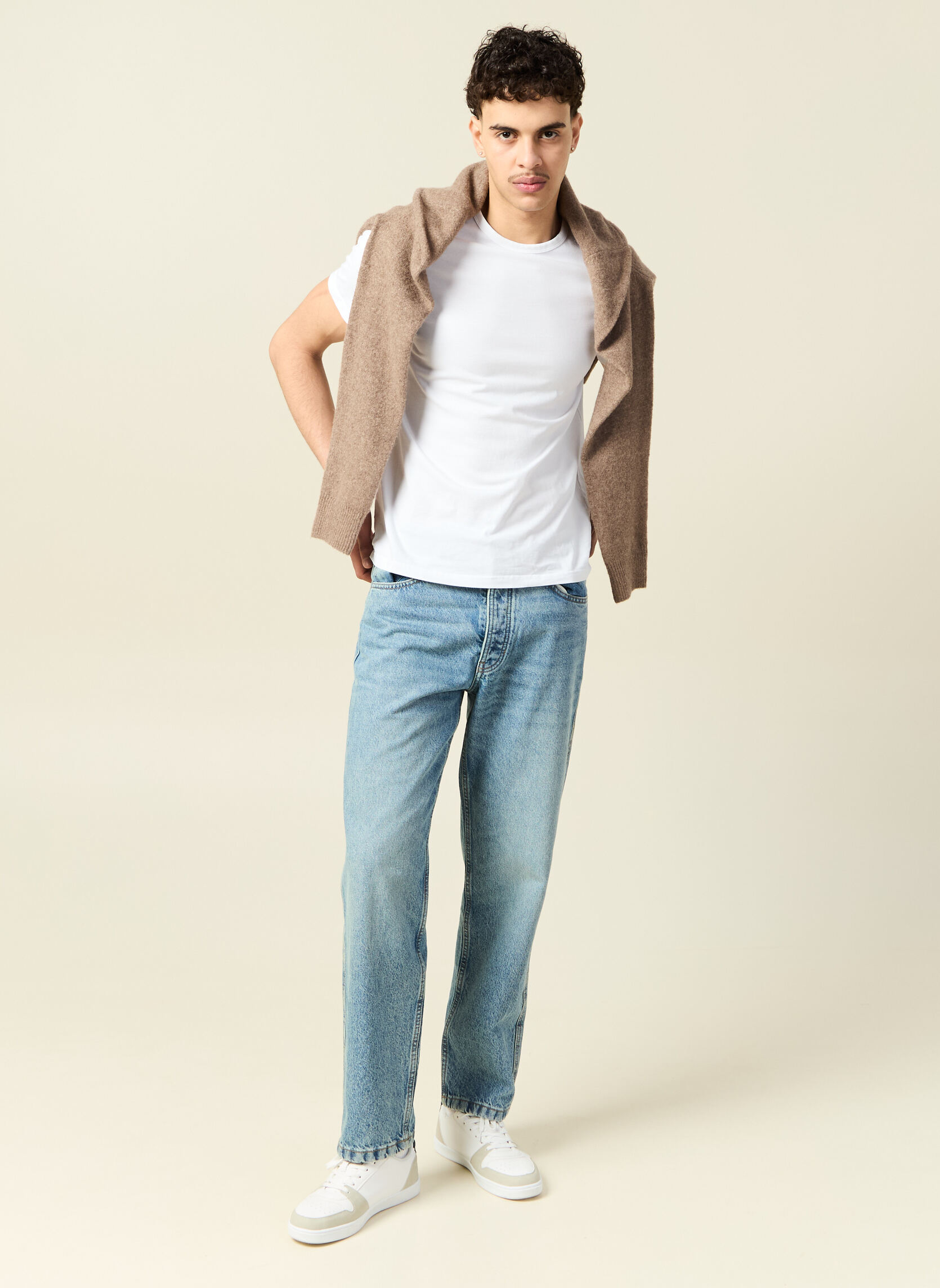 Jeans droit Jeans regular - RELAX-SUM2 homme bleu Bonobo Jeans droit Jeans regular - RELAX-SUM2 homme bleu Bleu