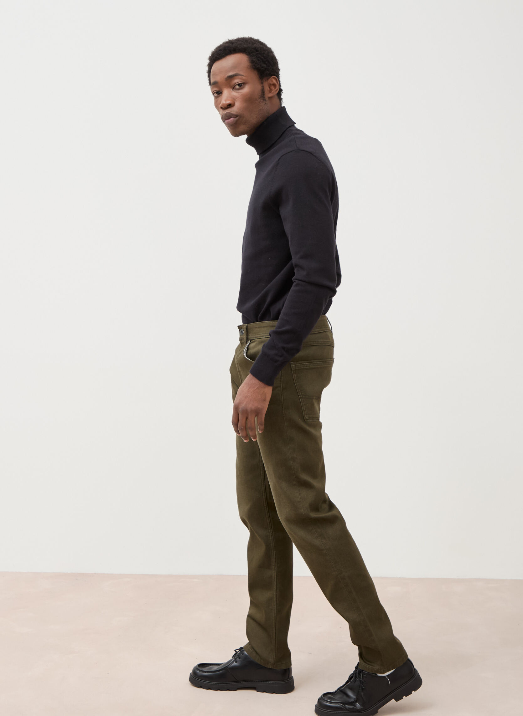 Jeans droit SOCHI#SPRT32 homme marron Bonobo Jeans droit SOCHI#SPRT32 homme marron Marron clair