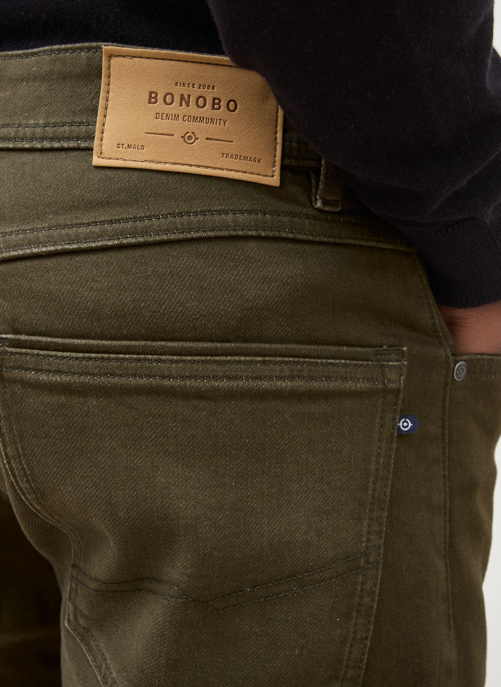 Jeans droit SOCHI#SPRT32 homme marron Bonobo Jeans droit SOCHI#SPRT32 homme marron Marron clair