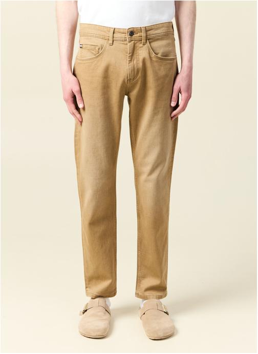 Bonobo Jeans droit SOCHI#SPRT32 homme beige