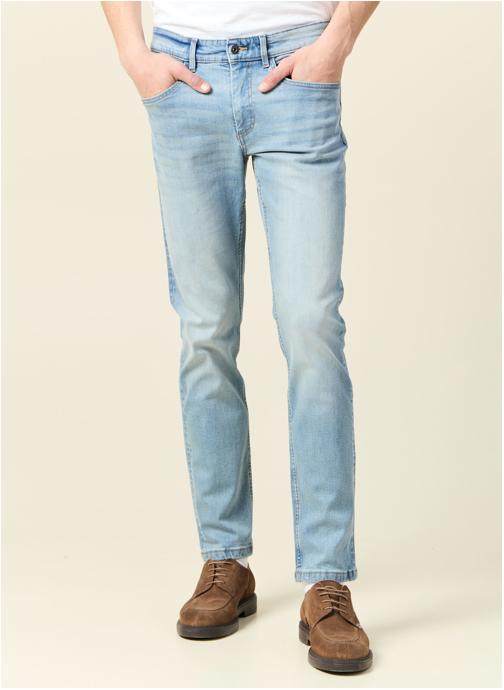 Bonobo Jeans droit SADAO-RNEW32 homme bleu