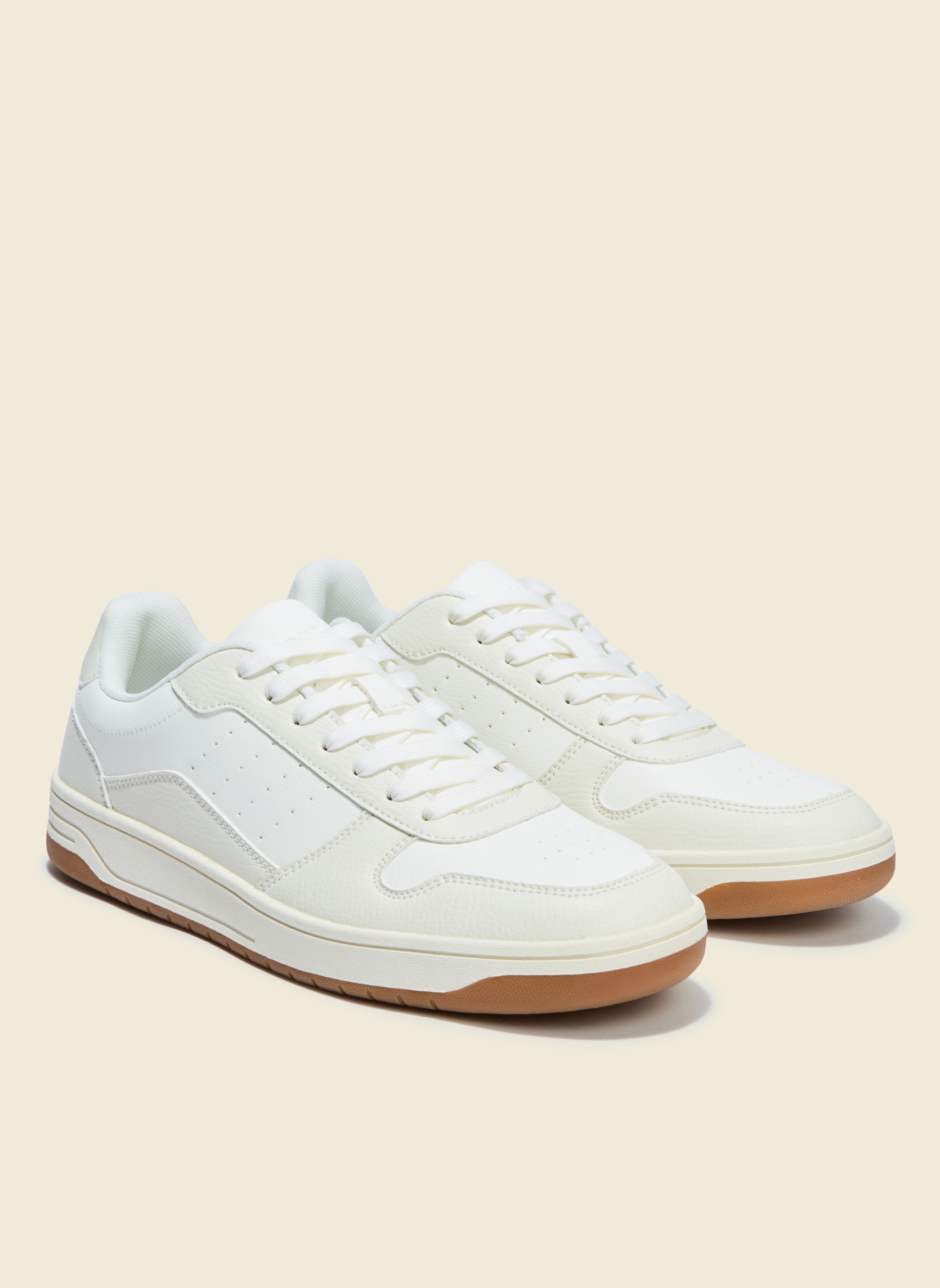 Baskets basses COURTBASIH homme blanc Bonobo Baskets basses COURTBASIH homme blanc Blanc