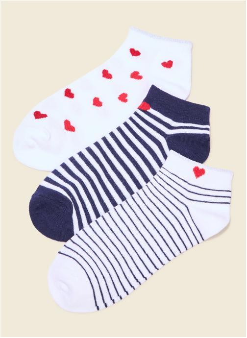Bonobo Chaussettes VALCHAUSNEWF femme blanc