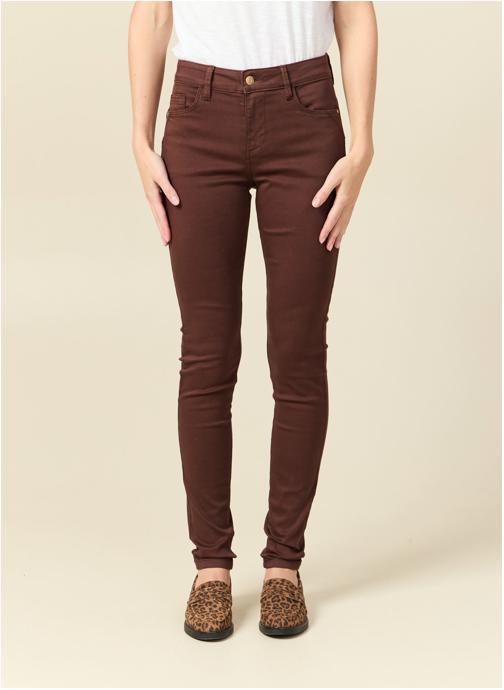 Bonobo Pantalons droit SEBBA#PUSHCO femme marron