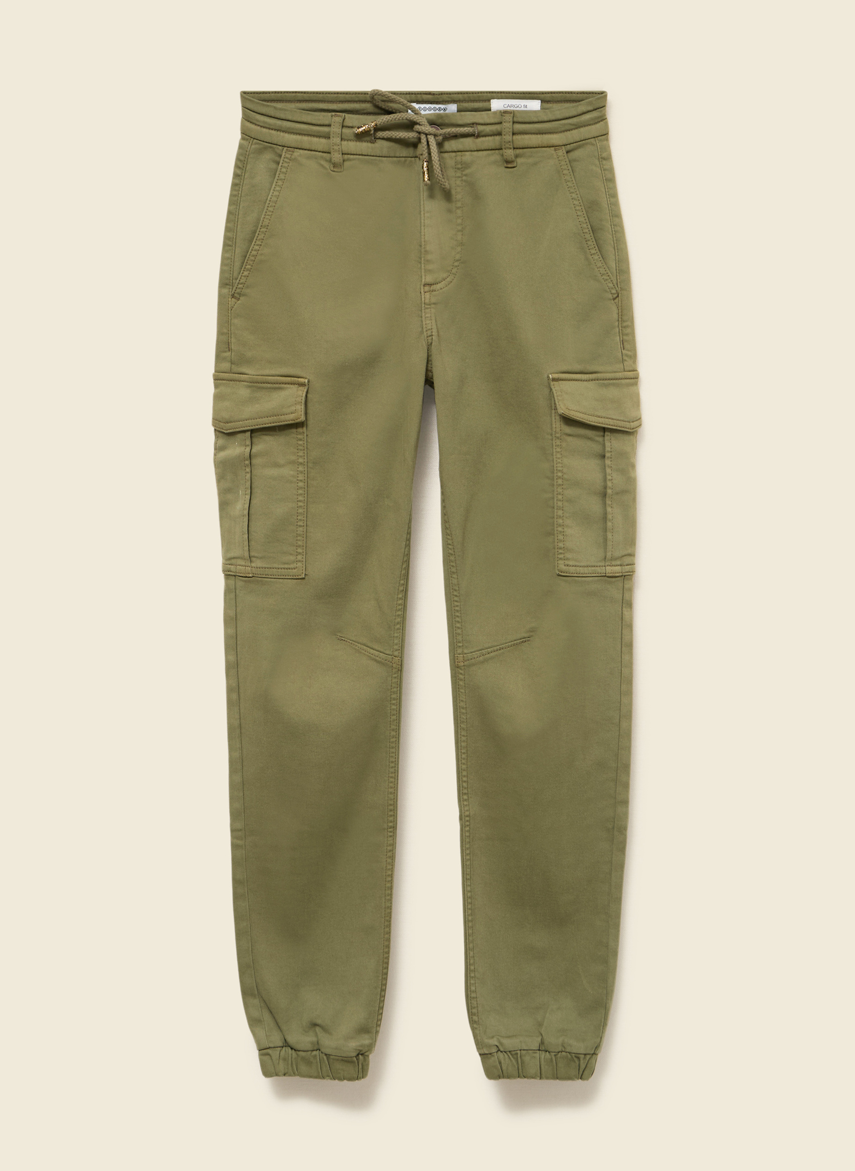 Pantalons droit BATTMAYE#F femme vert Bonobo Pantalons droit BATTMAYE#F femme vert Kaki