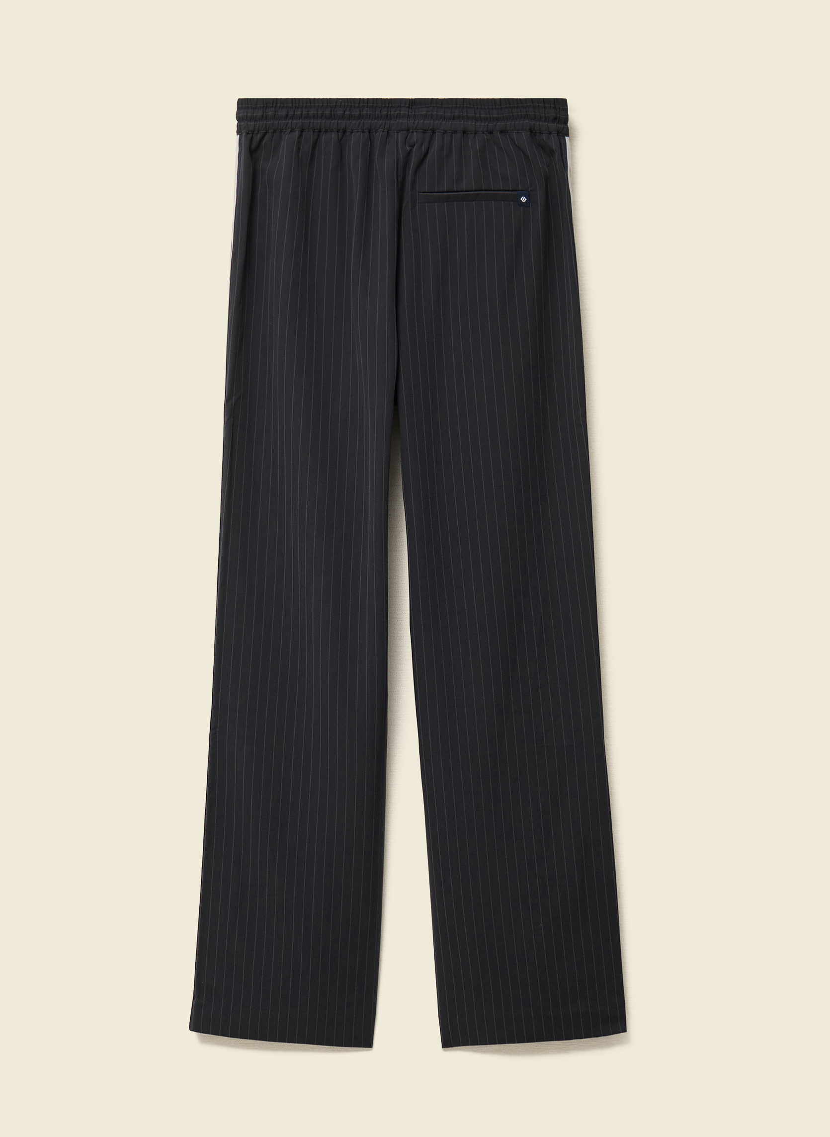 Pantalons droit LARGJOG2F femme bleu Bonobo Pantalons droit LARGJOG2F femme bleu Bleu marine