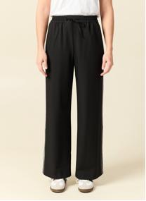 Pantalons droit LARGJOGF femme noir