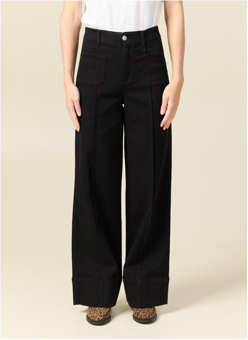 Bonobo Jeans droit LISBOA#DAILY femme noir
