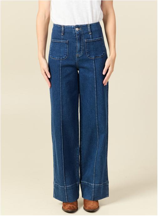 Bonobo Jeans droit LISBOA#DAILY femme bleu