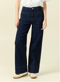 Jeans droit LISBOA#DAILY femme bleu