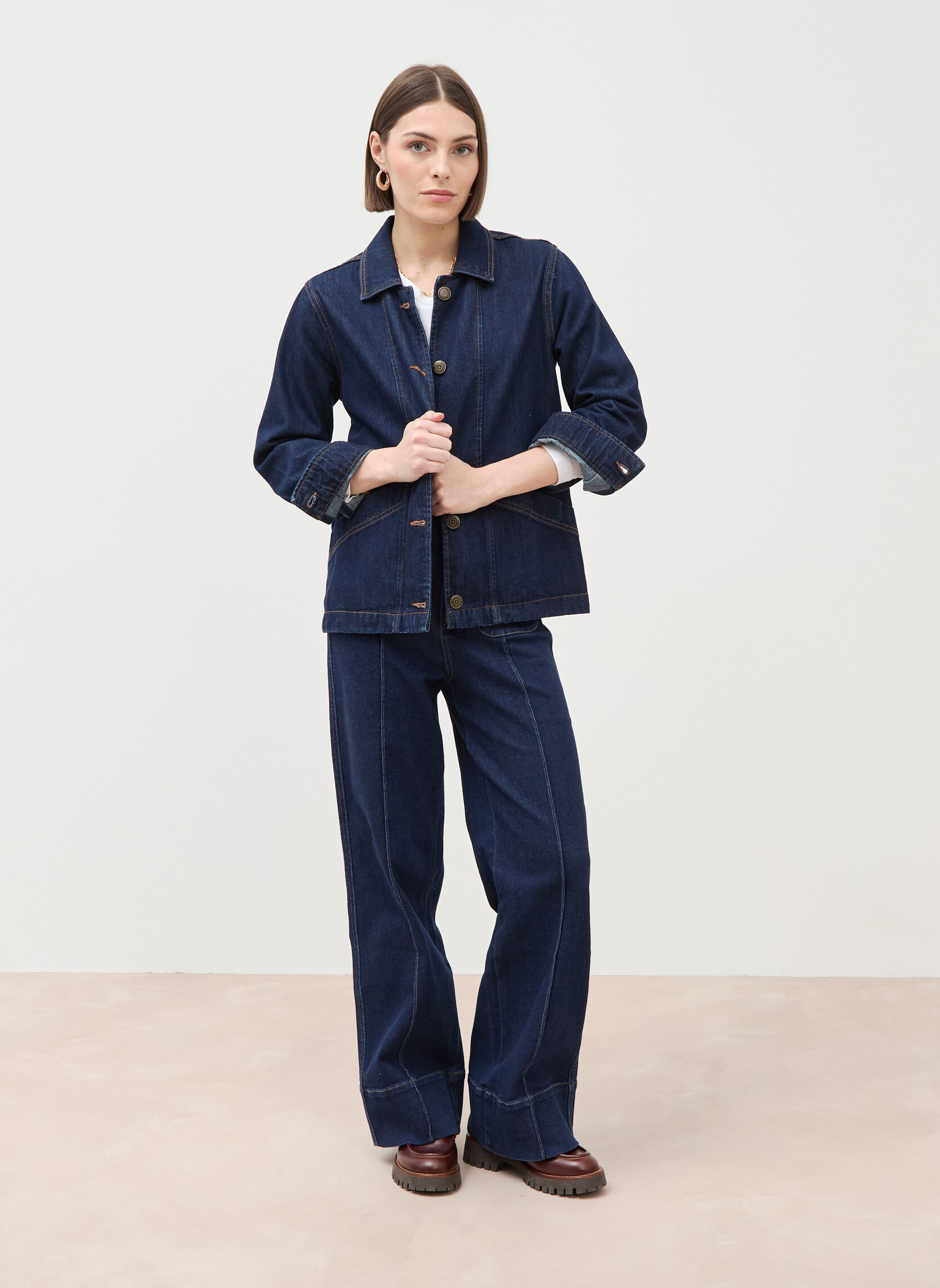 Jeans droit LISBOA#DAILY femme bleu Bonobo Jeans droit LISBOA#DAILY femme bleu Bleu