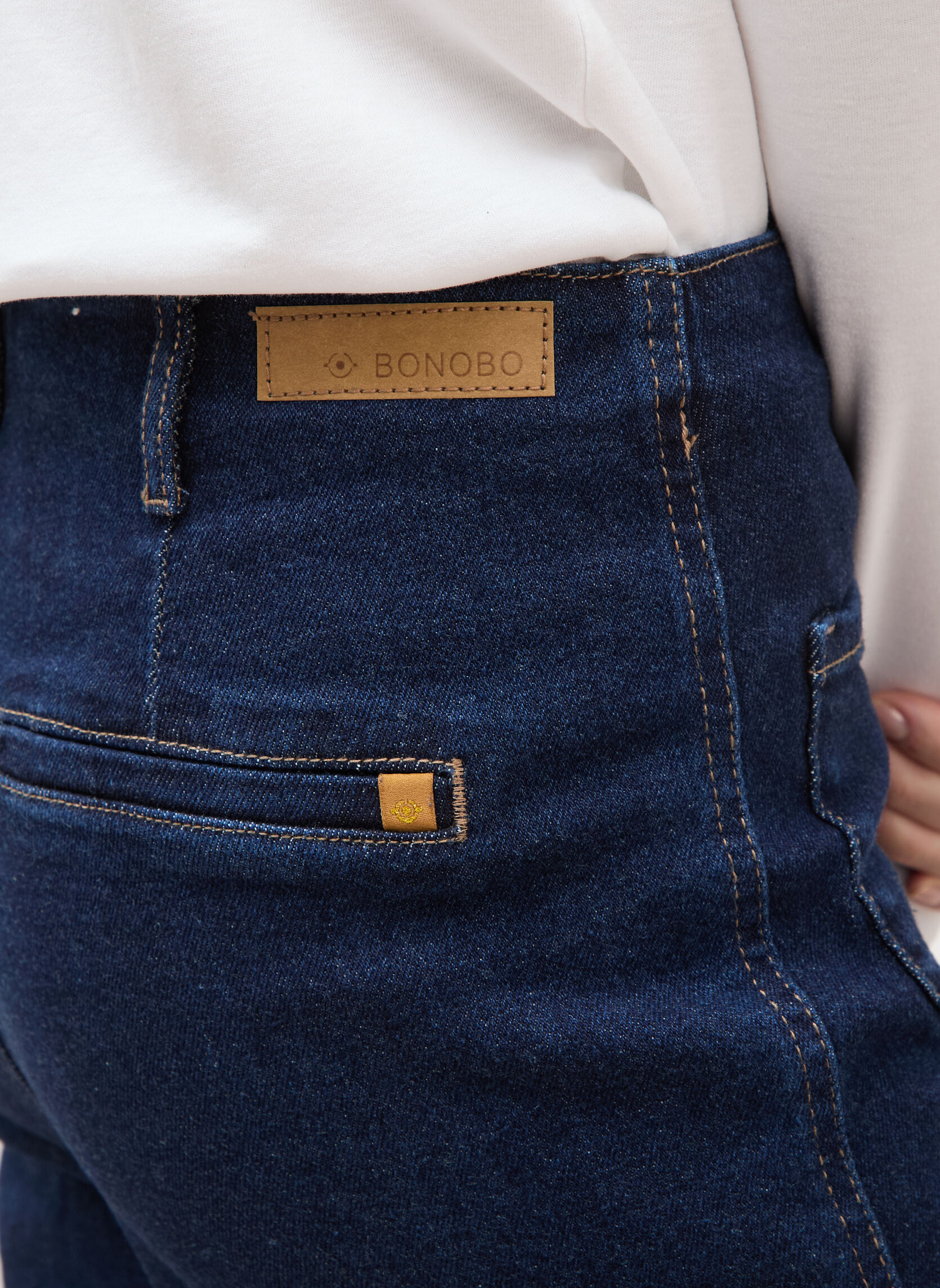 Jeans droit LISBOA#DAILY femme bleu Bonobo Jeans droit LISBOA#DAILY femme bleu Bleu