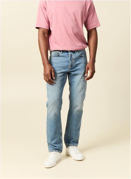 Bonobo Jeans droit SOCHI-PREPPY homme bleu