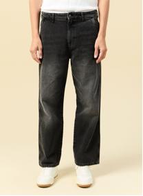 Jeans droit BAGGY-WINT homme noir Bonobo Jeans droit BAGGY-WINT homme noir Noir