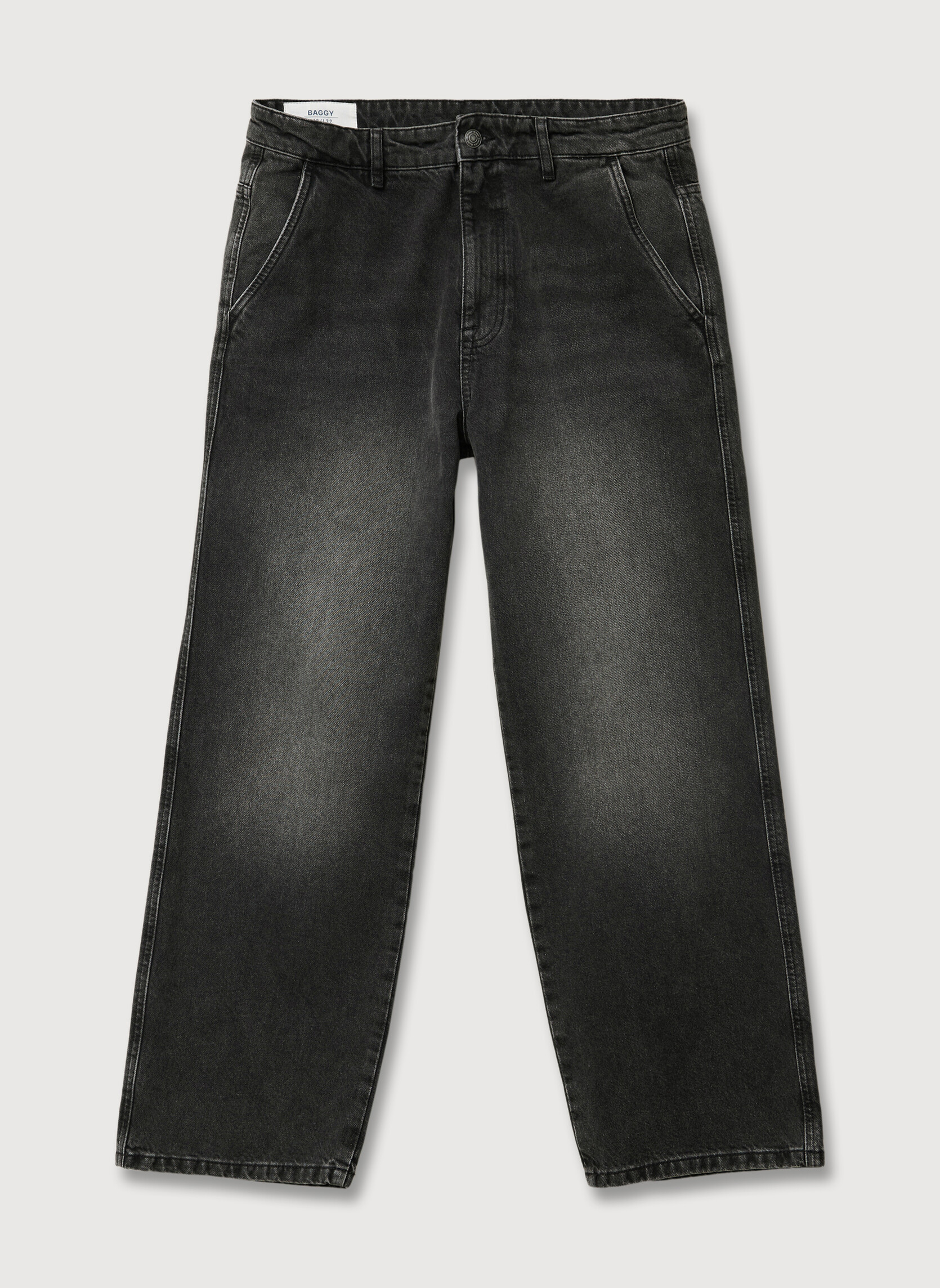 Jeans droit BAGGY-WINT homme noir Bonobo Jeans droit BAGGY-WINT homme noir Noir