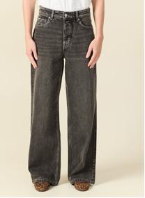 Jeans droit LISBOA#WIDE femme bleu