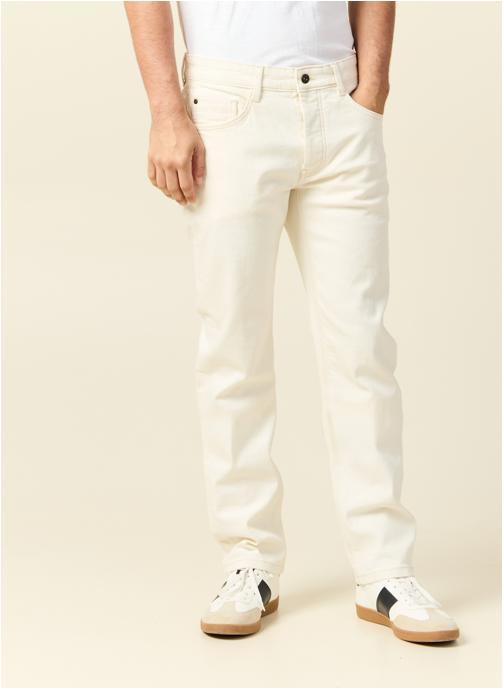 Bonobo Jeans droit SOCHI#EASY1 homme blanc