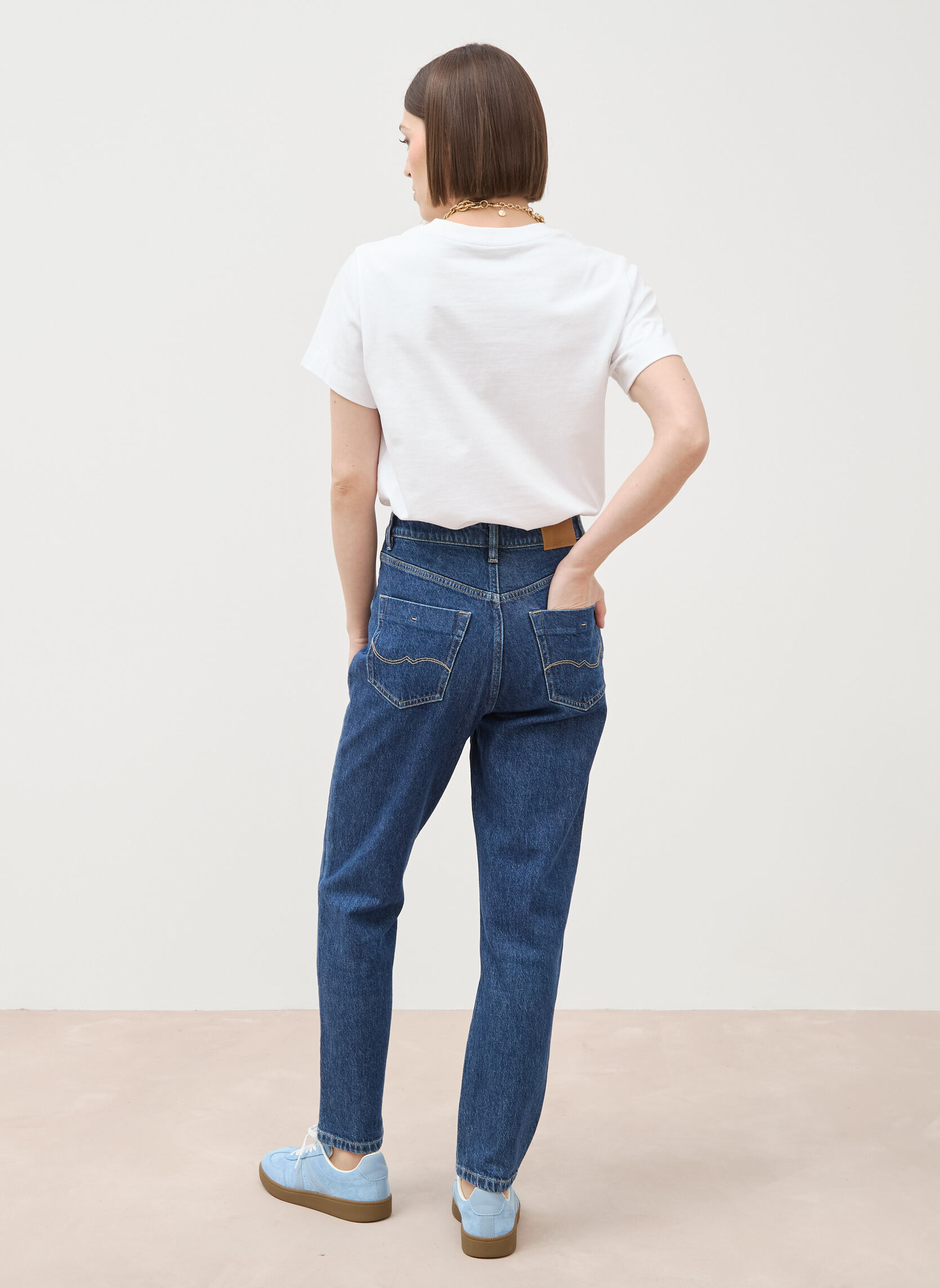 Jeans droit MINSK#BASIC femme bleu Bonobo Jeans droit MINSK#BASIC femme bleu Bleu clair