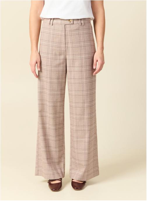 Bonobo Pantalons droit NWLARGCITY1F femme beige