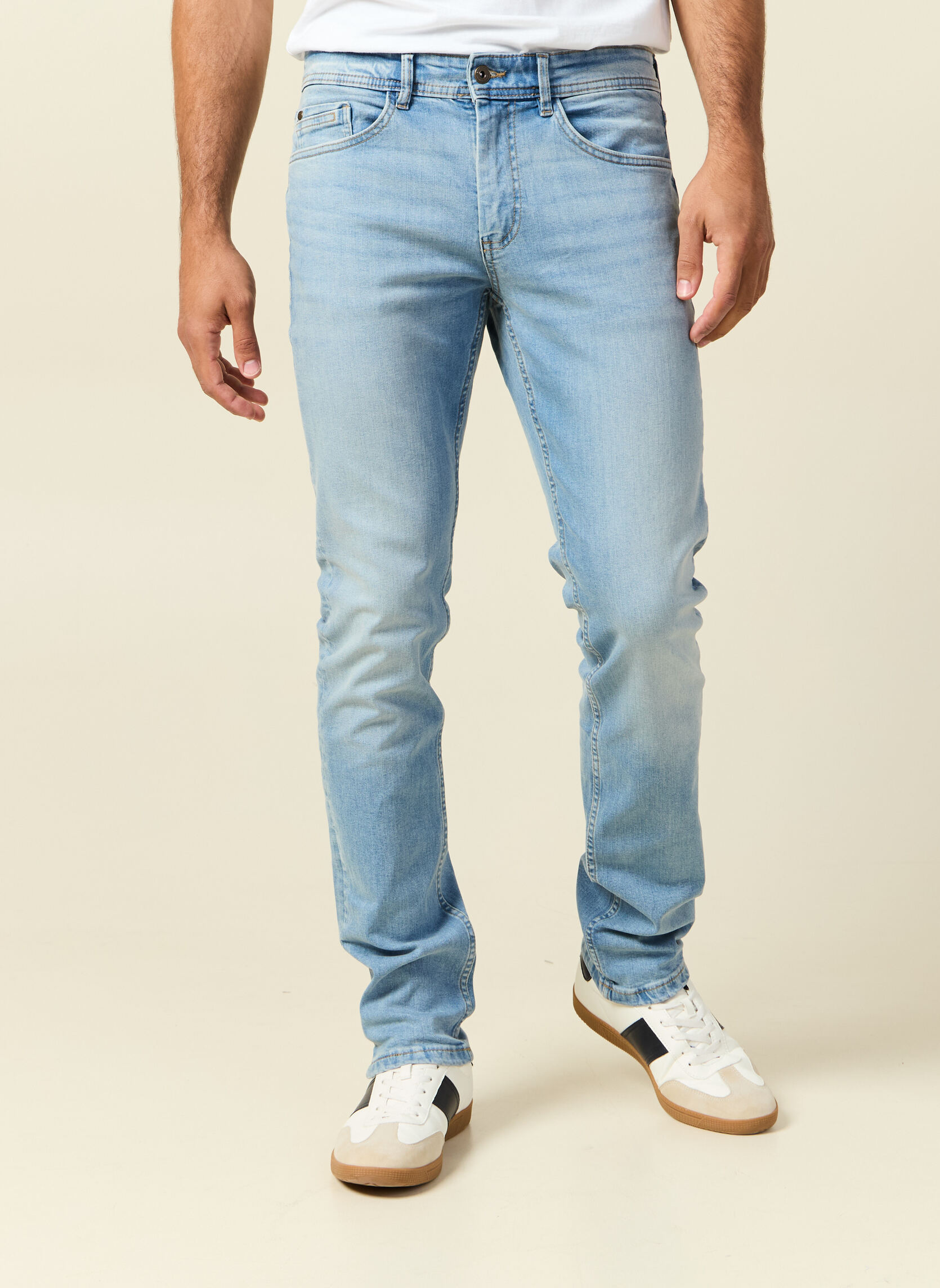 Jeans droit SADAO-RNEW34 homme bleu Bonobo Jeans droit SADAO-RNEW34 homme bleu Bleu