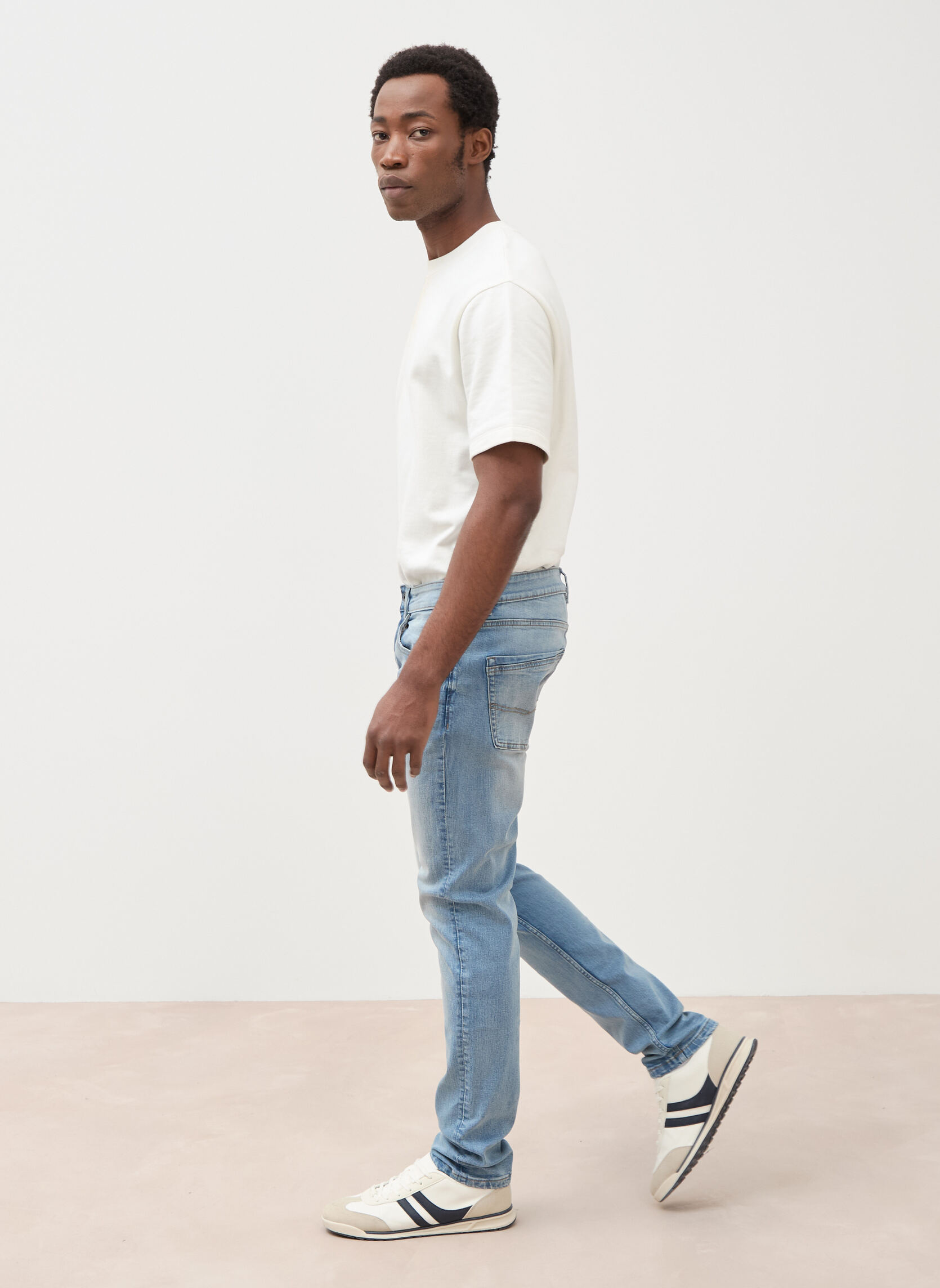Jeans droit SADAO-RNEW34 homme bleu Bonobo Jeans droit SADAO-RNEW34 homme bleu Bleu
