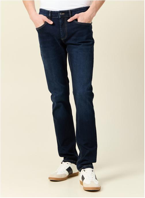 Bonobo Jeans droit SADAO-RNEW34 homme bleu