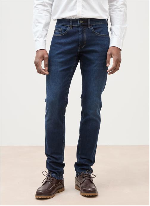 Bonobo Jeans droit SADAO-RNEW34 homme bleu