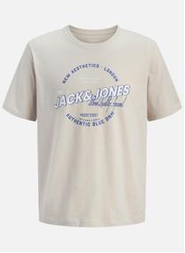 Tee-shirts T-shirt coton biologique - 12289236 garçon blanc Jack & Jones Tee-shirts T-shirt coton biologique - 12289236 garçon blanc Blanc