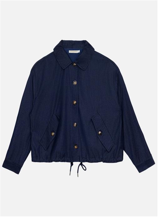 La Petite Etoile Vestes Veste - VELYO - 98-brut femme bleu