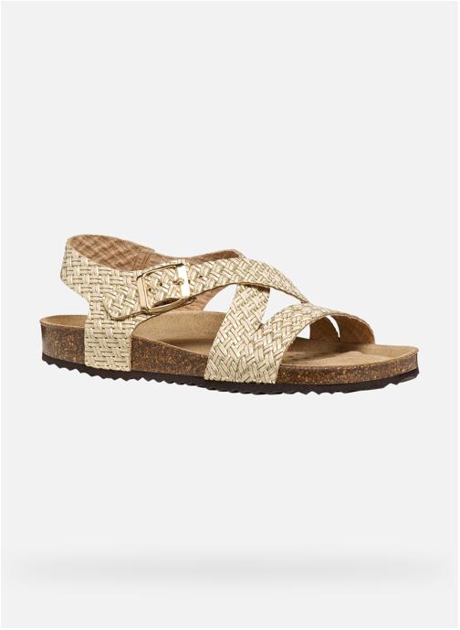 Geox Sandales BRIONIA WOMAN femme beige
