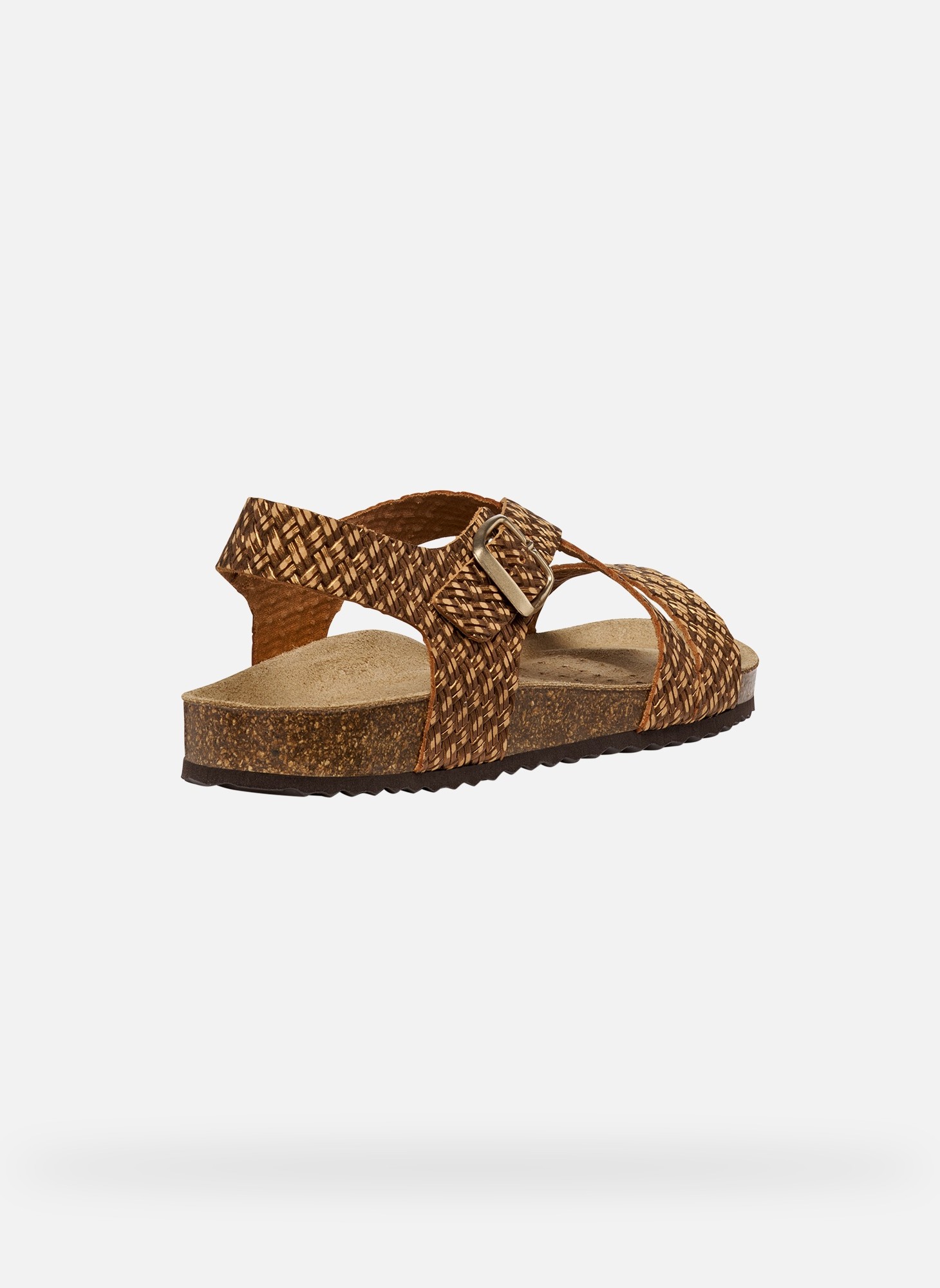 Sandales BRIONIA WOMAN femme or et bronze Geox Sandales BRIONIA WOMAN femme or et bronze Or