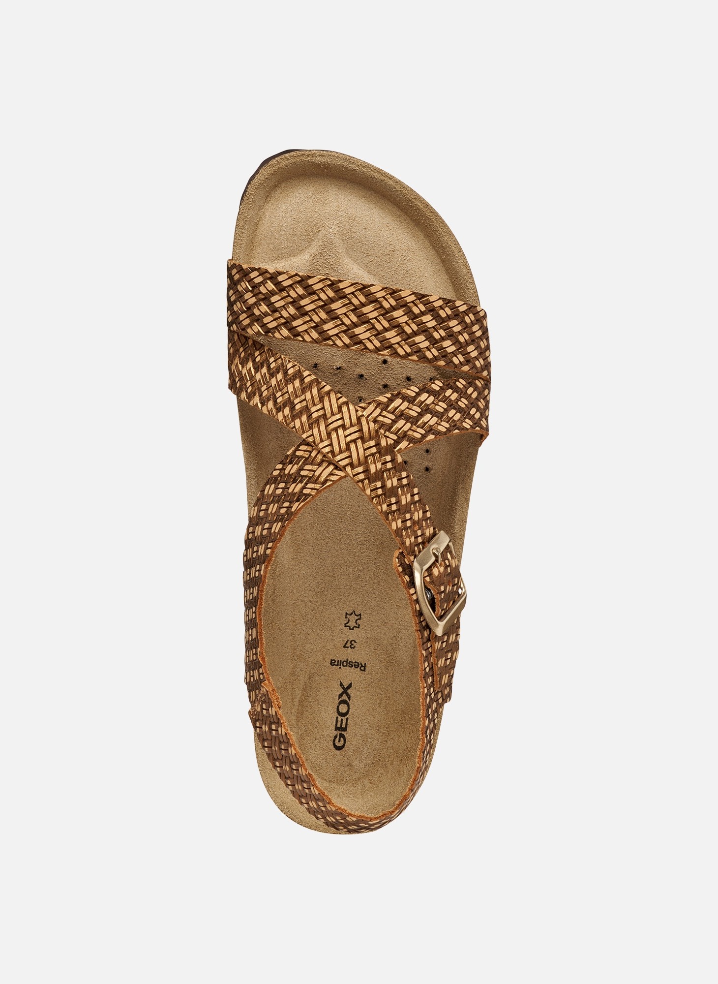 Sandales BRIONIA WOMAN femme or et bronze Geox Sandales BRIONIA WOMAN femme or et bronze Or