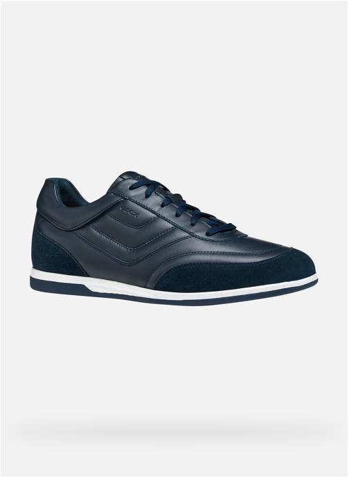Geox Baskets basses RENAN MAN homme bleu