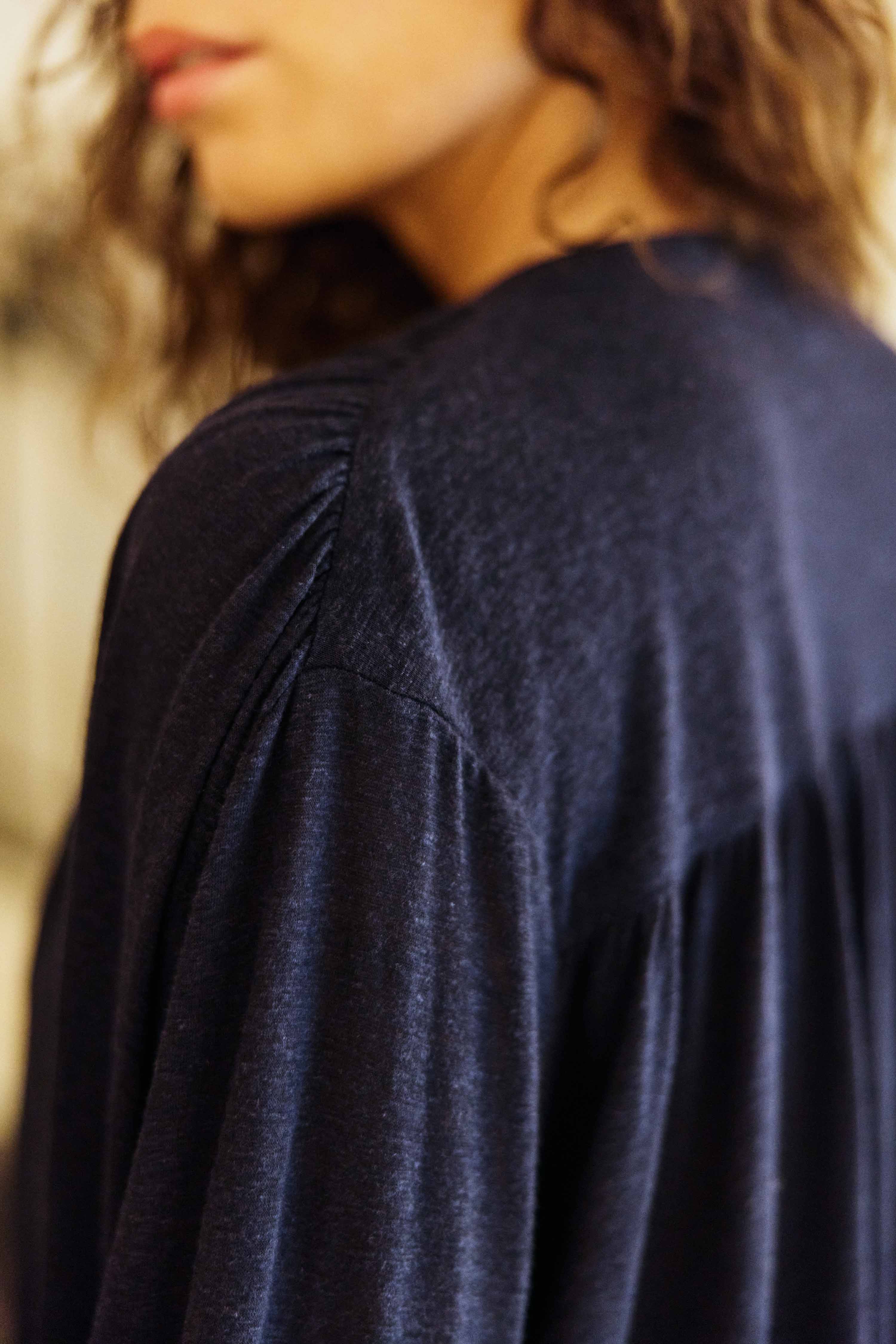 Blouses Blouse - BRADLEY - 25-marine femme bleu La Petite Etoile Blouses Blouse - BRADLEY - 25-marine femme bleu Bleu marine