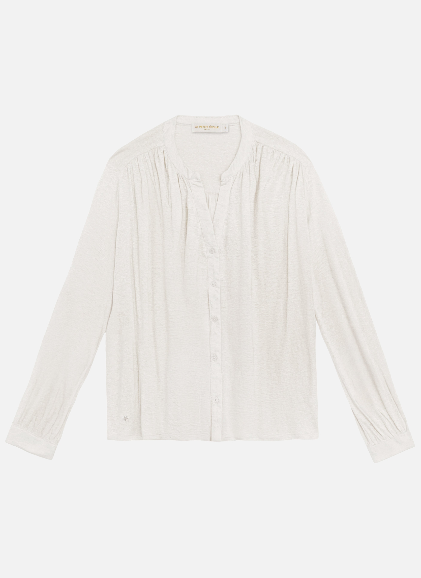 Blouses Blouse - BRADLEY - 25-marine femme beige La Petite Etoile Blouses Blouse - BRADLEY - 25-marine femme beige Ecru